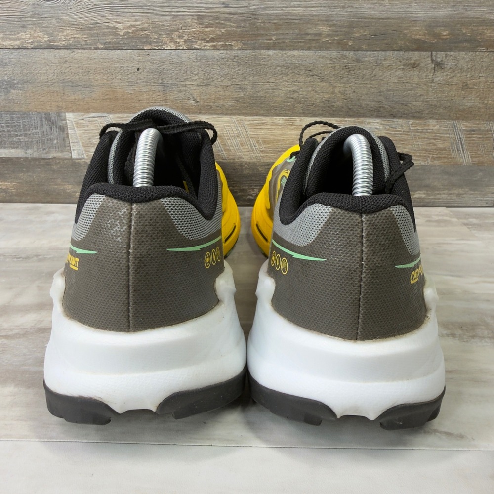 Brooks Catamount 3 Mens Size 11.5 Trail Running Shoes 1104161D333 Gray Yellow - Picture 5 of 8